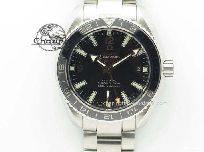 0519 SpeedMaster MoonWatch SS OMF 1:1 Best Edition Blue Dial On Leather Strap A9300 V FreshLook 8087